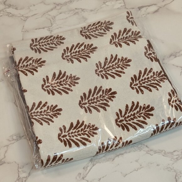 Anthropologie Trudy Block Print Dish Towel - Picture 5 of 5